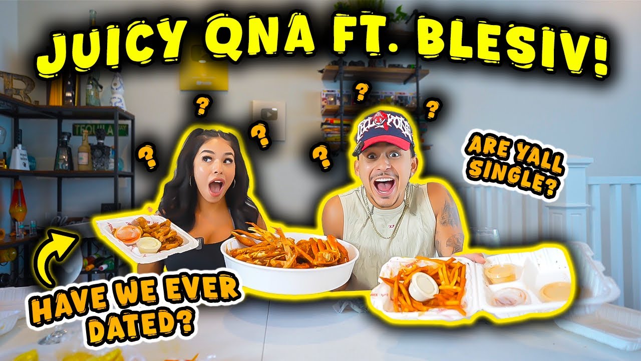 JUICY QNA SEAFOOD BOIL MUKBANG ( FT. Blesiv! )