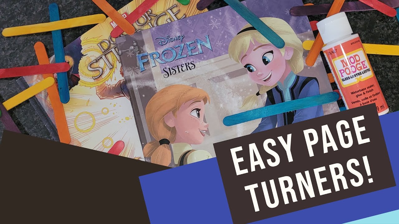 Adapting Books for Low Dexterity !!! YouTube