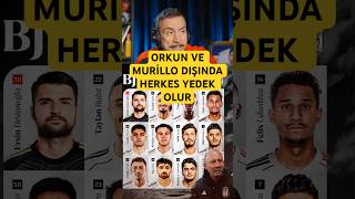 ERTEM ŞENER ORKUN VE MURILLO DIŞINDA HERKES YEDEK OLUR! #beşiktaş#bjk #shorts #ertemşener