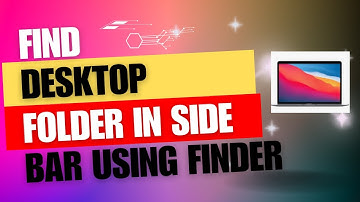 How To Show the User Folder in Finder on a Mac | Desktop Folder.