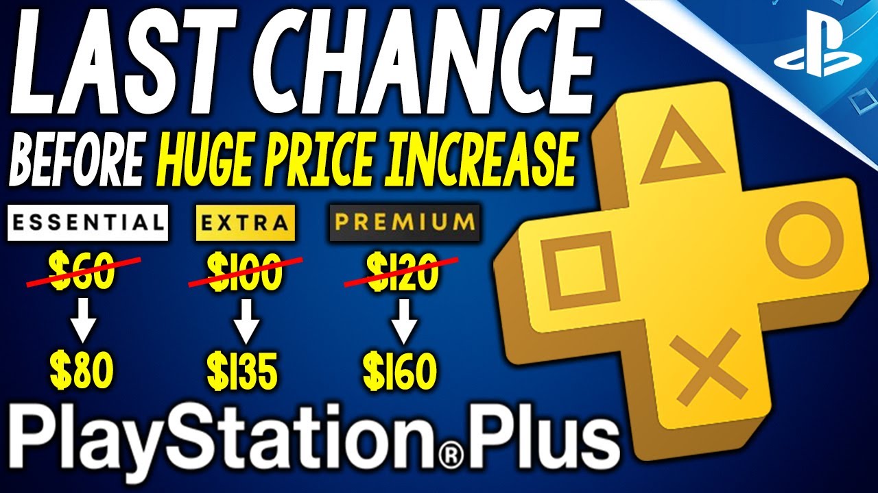 New playstation plus pricing, huge hike. : r/IrelandGaming