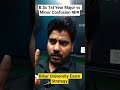 B.Sc 1st Year Major vs Minor Confusion खत्म 🔥 | Bihar University Exam Strategy #bihar