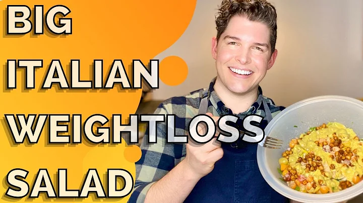 Big Italian Weightloss Salad | How I Lost 30 Pound...