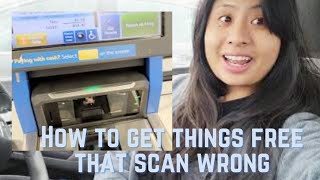 How to get FREE things when they scan wrong | Scanning code of practice screenshot 1