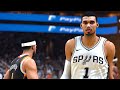 SPURS vs SUNS | Ultra-Realistic NBA 2K Gameplay Simulation 🏀