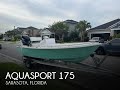 Used 1996 Aquasport 175 Osprey for sale in Sarasota, Florida