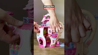 How to set up MLP Teapot House G3 #asmr #toys #mlp #mylittlepony #shorts #toyhouse