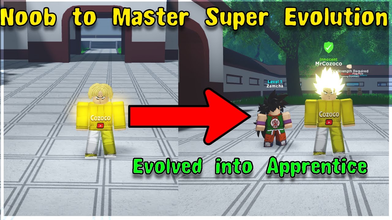 Roblox noob evolution 