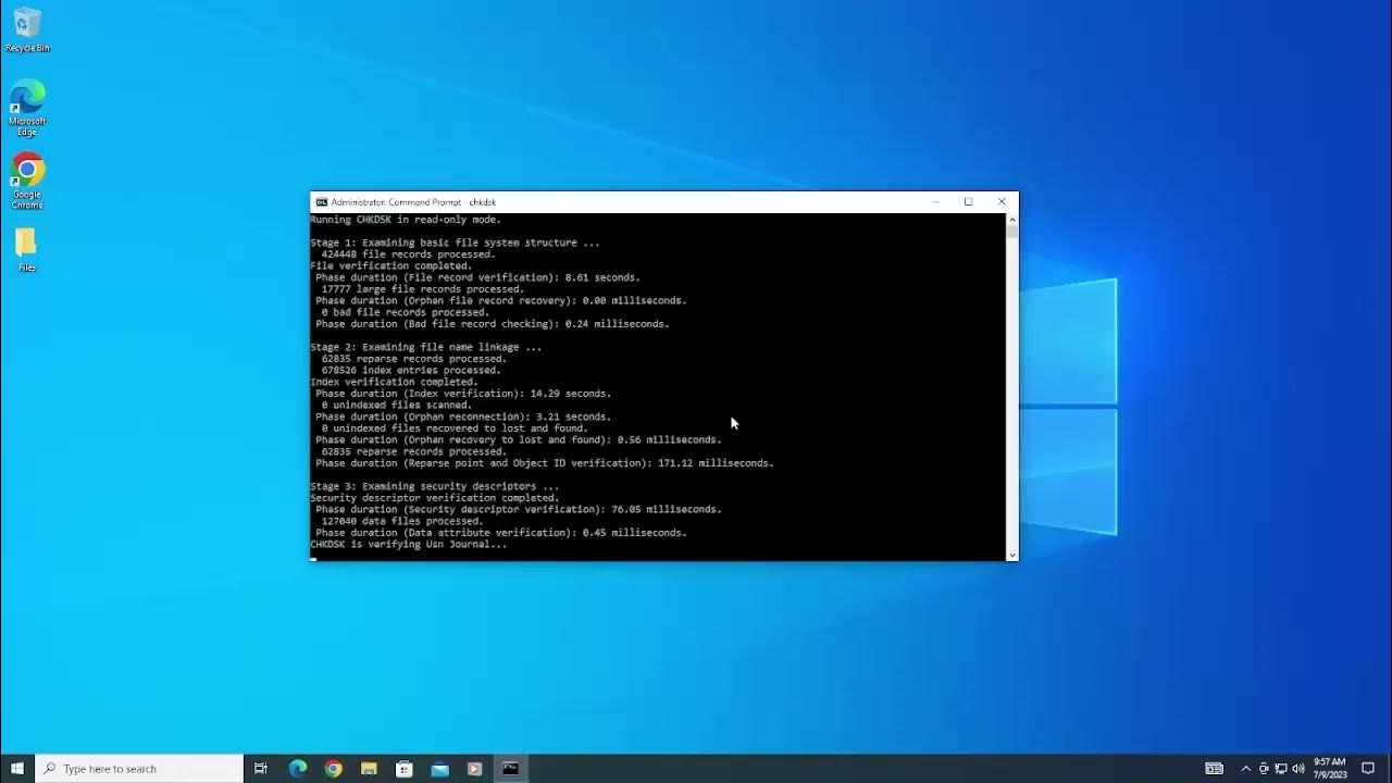 How to run check disk on windows 10 in 2023 youtube