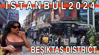 Istanbul Besiktas District 2024 - The Richest People in Turkey |4K ULTRA HD