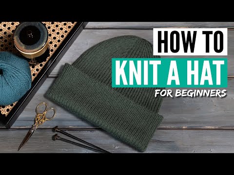 How to knit a hat for beginners with circular needles [5 easy steps]