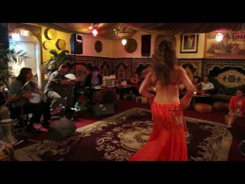 Maria at El Morocco ~ belly dance ~ Mavi Mavi Miserlou tabla