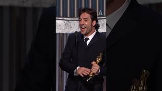 Oscar Winner  Javier Bardem | Best Supporting Actor for 'No Country for Old Men'