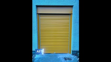 Insulated Roller Shutter Installation, Glasgow