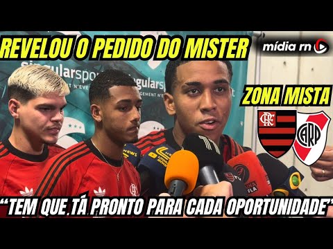 “UMA HONRA PARA MIM” AYRTON LUCAS FALA SOBRE RECEBER A FAIXA E O MOMENTO NO FLAMENGO! ZONA MISTA!