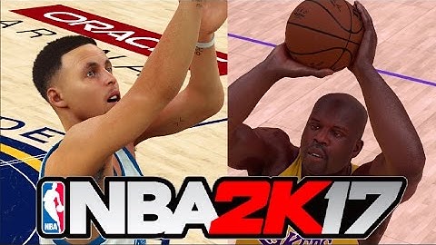 Can Steph Curry Make 25 Three Pointers Before Shaq Can Make One? NBA 2K17 Challenge