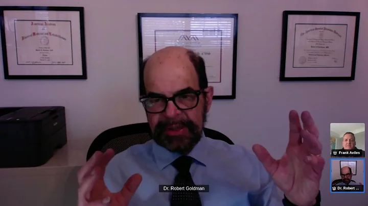 Dr. Robert Goldman and his invention