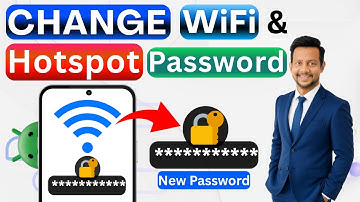 🔐 How to Change WiFi & Hotspot Password in Any Android Phone (2025 Easy Guide)