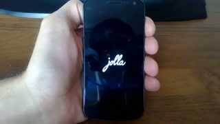 Sailfish OS boot-up on Samsung Galaxy Nexus (i9250)