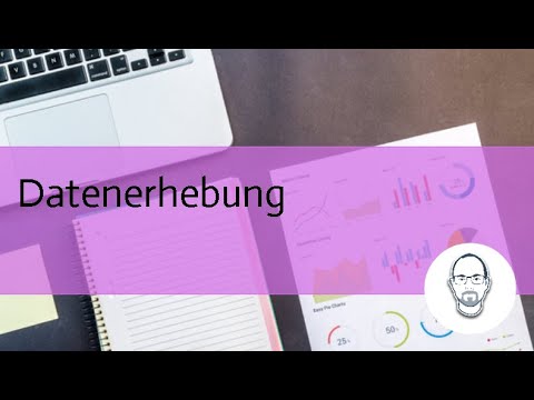 Video: Was ist das Verfahren zur Datenerhebung?