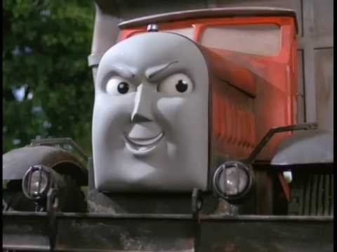 thomas and friends on site with thomas