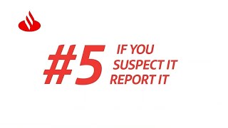Celebrity CYBERTIPS #5: If you SUSPECT it REPORT it | Santander Bank Wealth