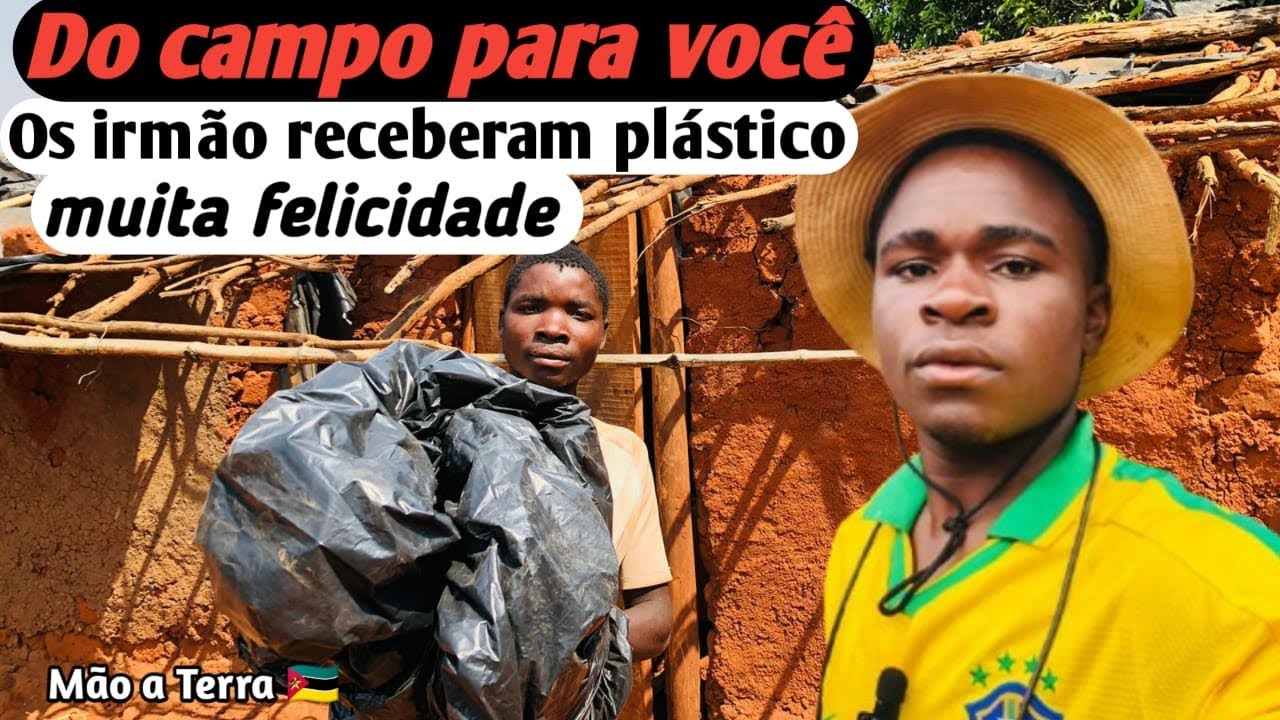 DIA de Felicidade Os irmãos Receberam Plástico Para a Cobertura da Casa e muita felicidade 🥺