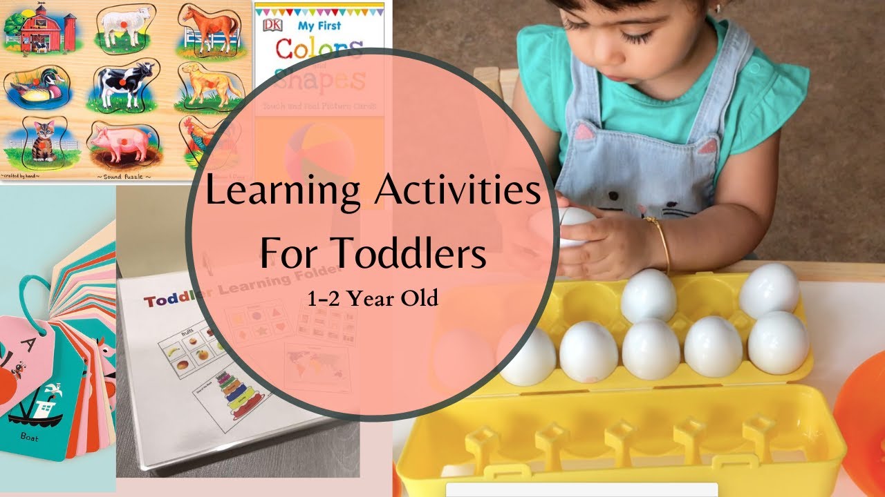 Learning Activities For Toddlers | 1-2 Years Old | AaryaNus - YouTube