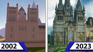 Hogwarts Legacy | 2002 - 2023 | Hogwarts Castle Graphics Evolution