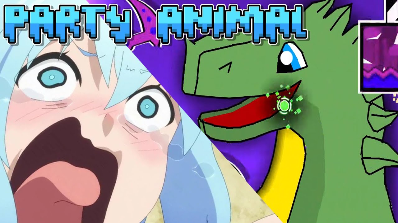 Party Animal | (3 Monedas) Geometry Dash