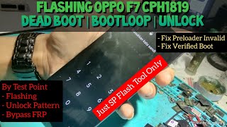 Flashing Oppo F7 CPH1819 SP Flash Tool | Bootloop | Unlock Pattern | Dead Boot @mobilecareid screenshot 3