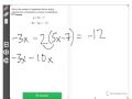 Solving Systems of Equations