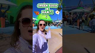 GIANT Green Eggs Ham Unique Theme Park Food