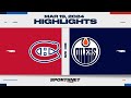 Nhl highlights  oilers vs canadiens  march 19 2024