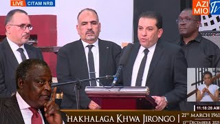 CYRUS JIRONGO INTERNATIONAL DOLLAR BILLIONAIRE BUSINESS PARTNERS EULOGIZES HIM AT MEMORIAL SERVICE