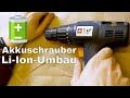 BitBastelei #423 - Akkuschrauber-Recycling: Ni-Cd zu Li-Ion-Umbau