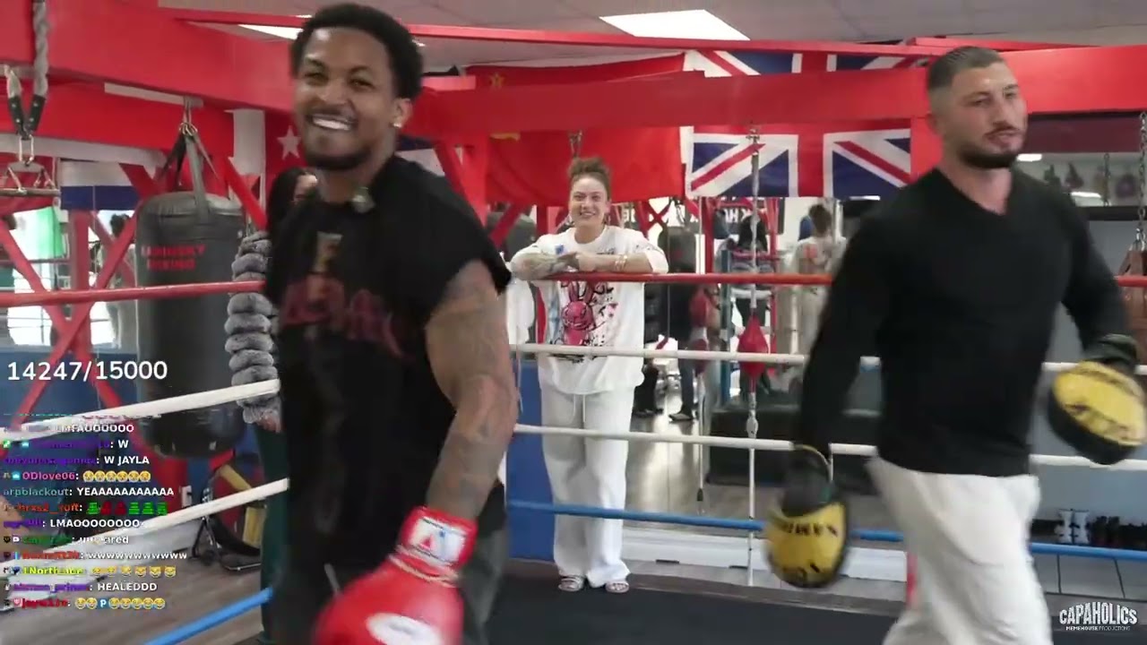 DDG BOXING ON STREAM 