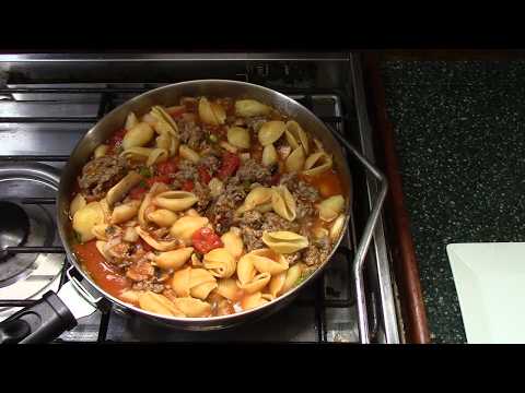 One Pot Italian Sausage and Shells