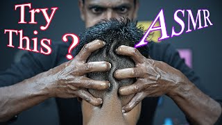 Wanna Try This Hard Massage  Strong Wrist Barber Doing Deep Tissue Head Massage Asmr  Neck Crack