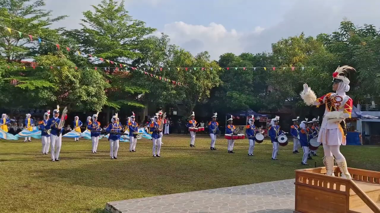 PENAMPILAN DRUMBAND GITANAYOTTAMA PKS SMA NEGERI 1 COMAL || DIESNATALIS KE-48