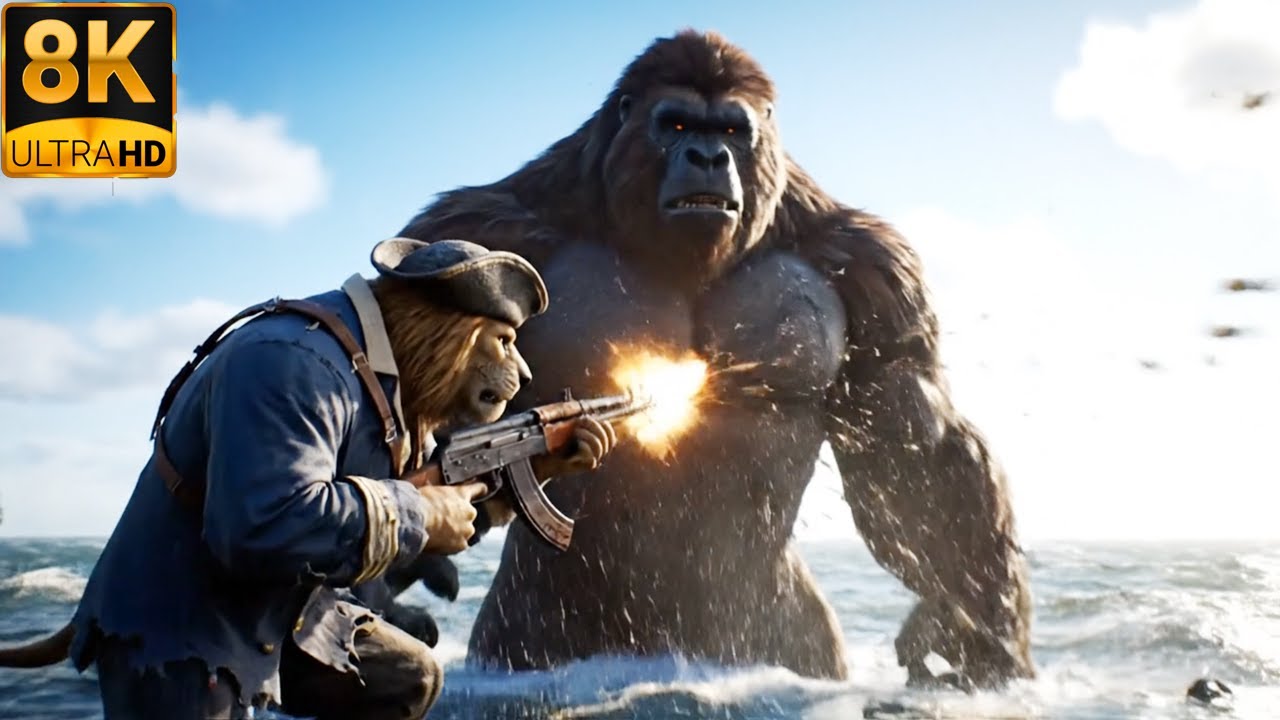KING KONG Unleashed: Battle against the mutant pirate crew of lion and ...