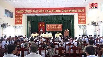 Đại biểu Quốc hội tiếp xúc cử tri tại huyện Tân Phú