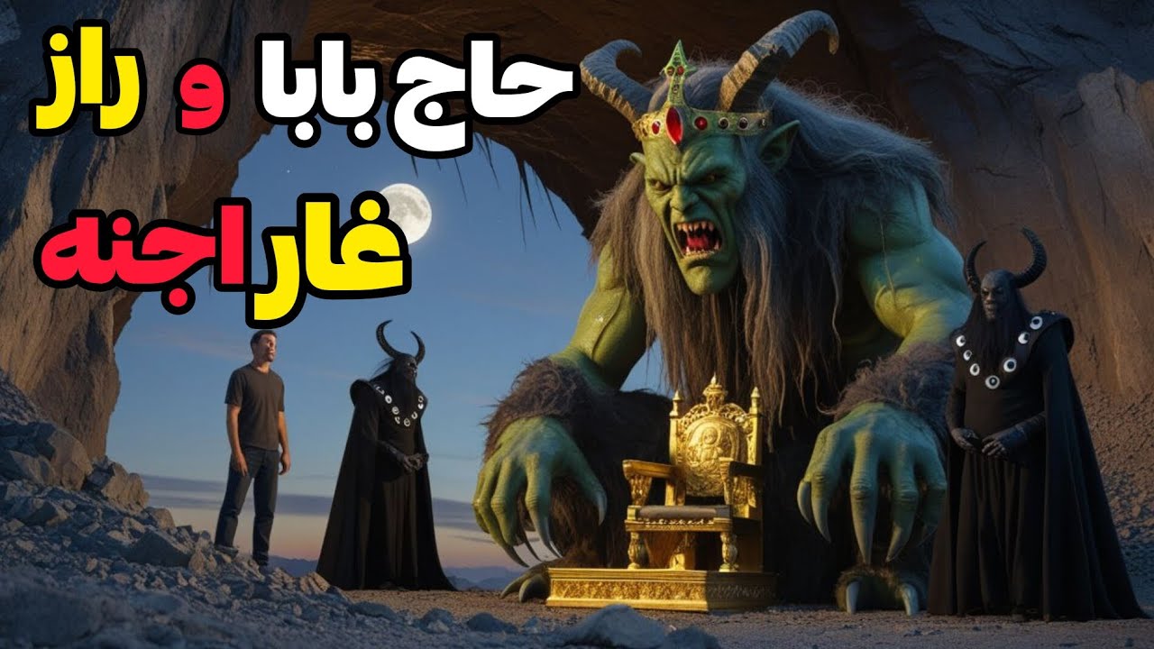 داستان ترسناک حاج بابا و راز غار اجنه: هدیه اجنه رحمانی