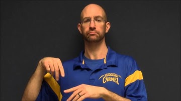 Basic Role Shift Sequence in ASL - A Cross Country Race Mishap