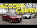 2018 Honda Accord vs Toyota Camry Comparison