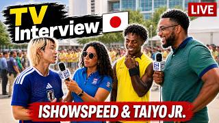 Interviewed by FOX alongside IShowSpeed🎤