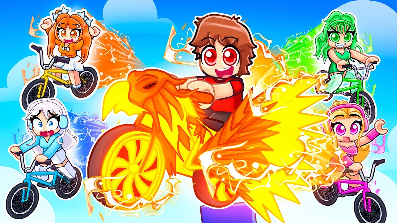 I Spent $10,000,000,000 For The BEST BIKE In Roblox Bike Obby! - YouTube