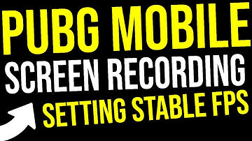 Best Screen Recorder Setting For PUBG MOBILE | Free Fire in Phoenix OS Stable FPS For Gaming