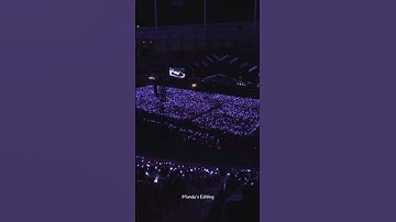 Busan concert🥳🥺army singing for Bts #btsshorts #btsfunnymoments #busanconcert #army