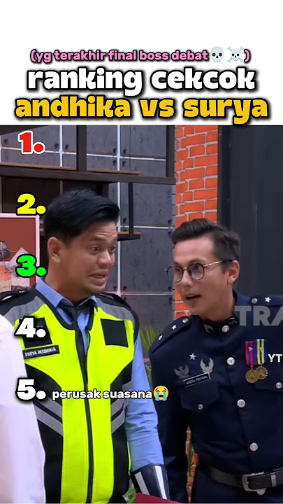 perdebatan surya vs andhika ☠️#lucu